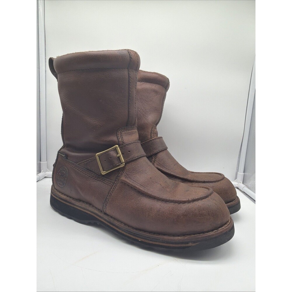 Red Wing Irish Setter 839 Men’s 11 Waterproof Brown Leather Boots Side Zip